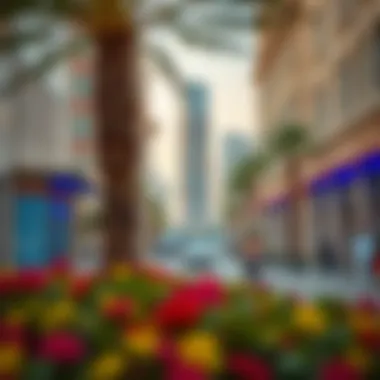 Vibrant surroundings and amenities near Moza Plaza