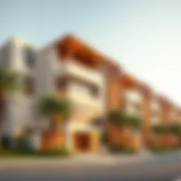 Stunning architectural design of Mulberry residences