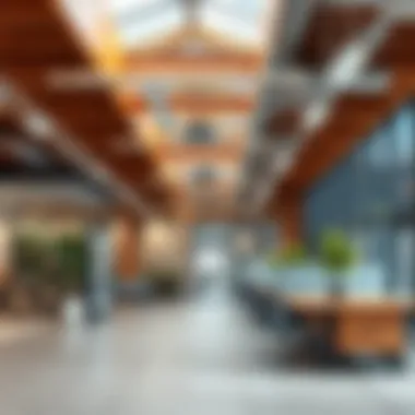 Diverse Office Space Options Overview of office spaces available in a commercial area