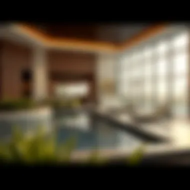 Luxurious amenities available at Platinum Residence