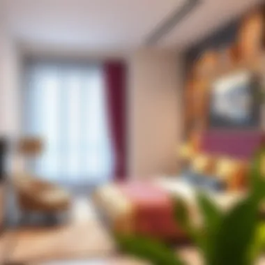 Cozy studio apartment with innovative space utilization and chic design in Rigga