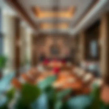 Spacious dining area ideal for gatherings, portraying a welcoming atmosphere in Rigga