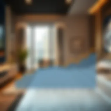 An infographic displaying rental price trends in DIP