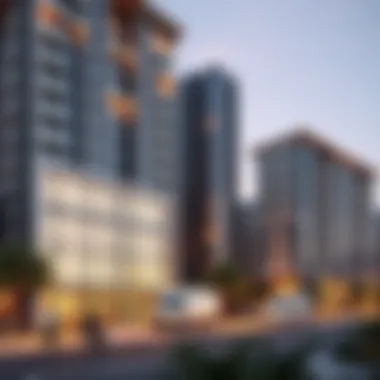 Architectural rendering of a notable project by a Russian real estate firm