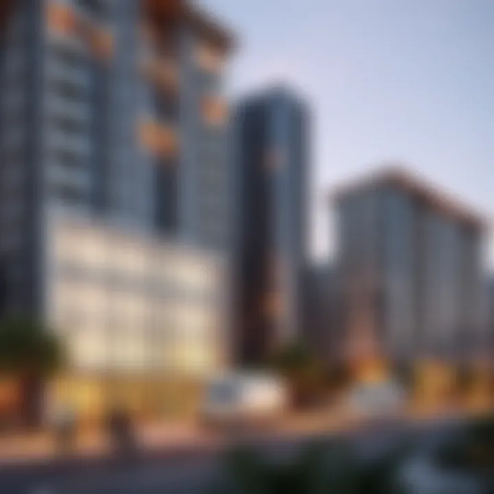 Architectural rendering of a notable project by a Russian real estate firm