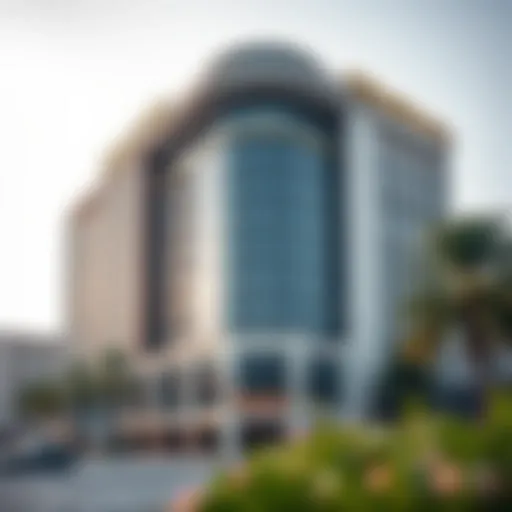 Stunning exterior view of the Sheraton Hotel