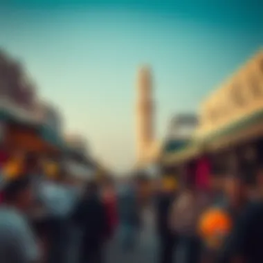 Cultural events and activities within Souk Al Marfa