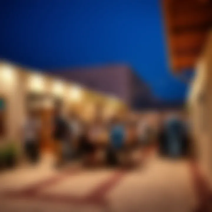 Artistic community gathering in Al Quoz