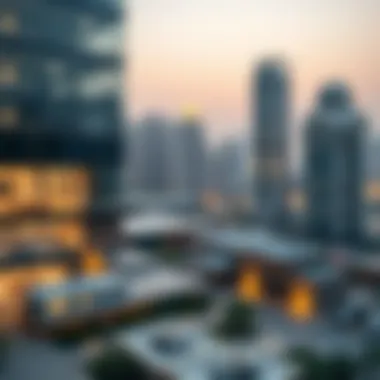 Market trends graph depicting real estate dynamics in Dubai