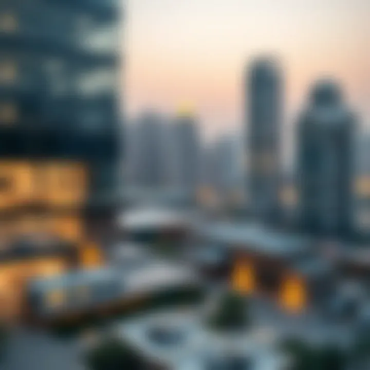 Market trends graph depicting real estate dynamics in Dubai