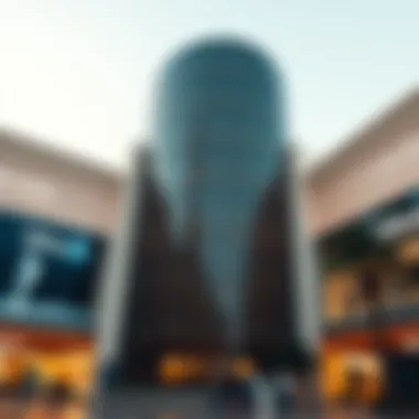 The Dubai Mall showcasing luxurious architecture