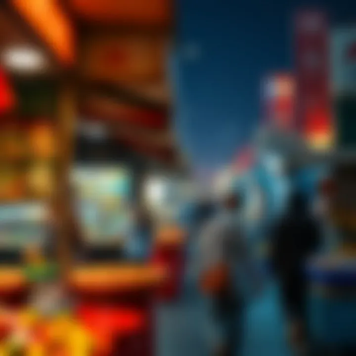 Vibrant Local Market in Qusais Vibrant local market in Qusais