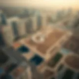 Aerial view of Al Hadriyat Project site