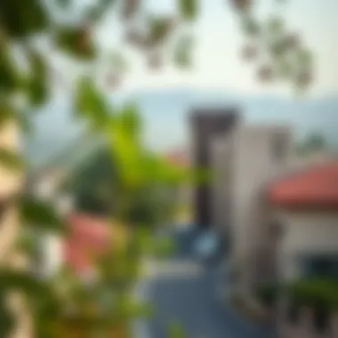 Scenic view of Muhaisnah neighborhood