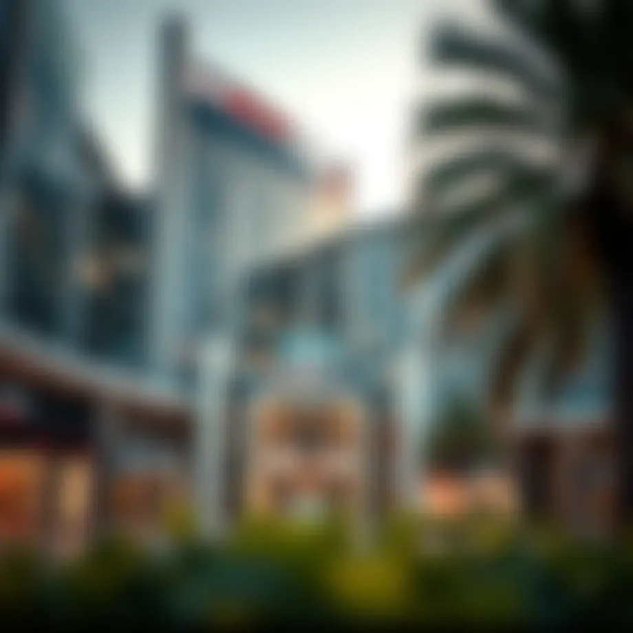 Captivating view of Mirdif City Center's exterior architecture