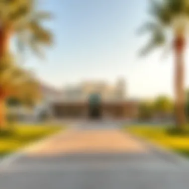 Luxurious villa nestled within the serene landscape of Tilal Al Ghaf