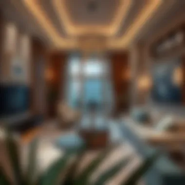 Luxurious Living in Trinity Holiday Homes Luxurious interior of a Trinity Holiday Home in Dubai