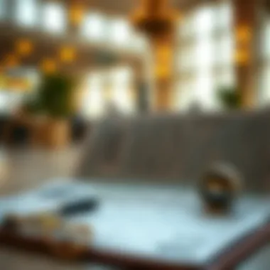 An engaging close-up of essential travel documentation for UAE travelers