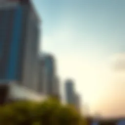Stunning view of Ubora Towers showcasing architectural elegance