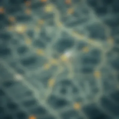 Strategic Location Map of Al Quoz 4 Map highlighting key locations and transport links in Al Quoz 4