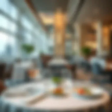 Gourmet dining experience at the hotel's restaurant