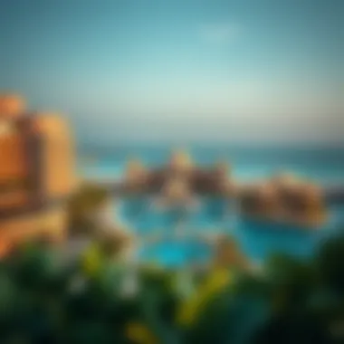 Breathtaking view of Wynn Marjan Island showcasing luxury architecture