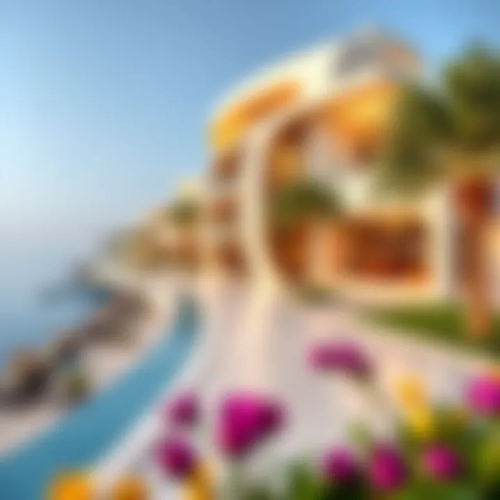 Rendering of planned developments on Wynn Marjan Island