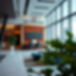 Overview of a modern facility management office in the UAE