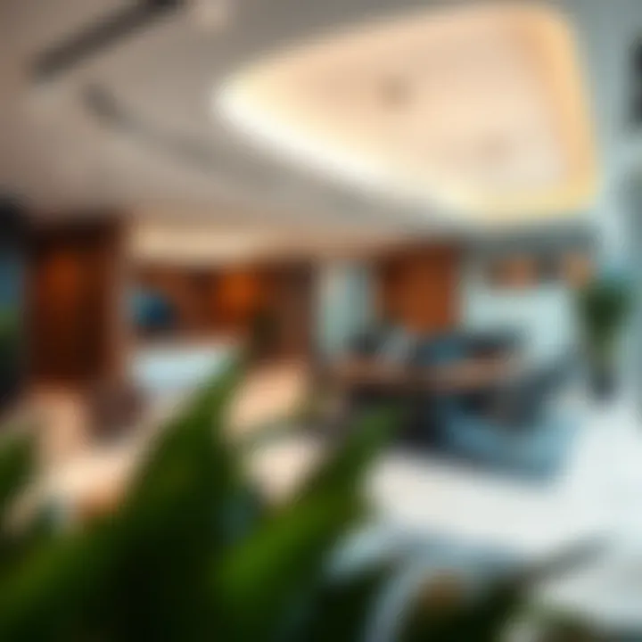 A modern office space representing Fajar Realty's operational model