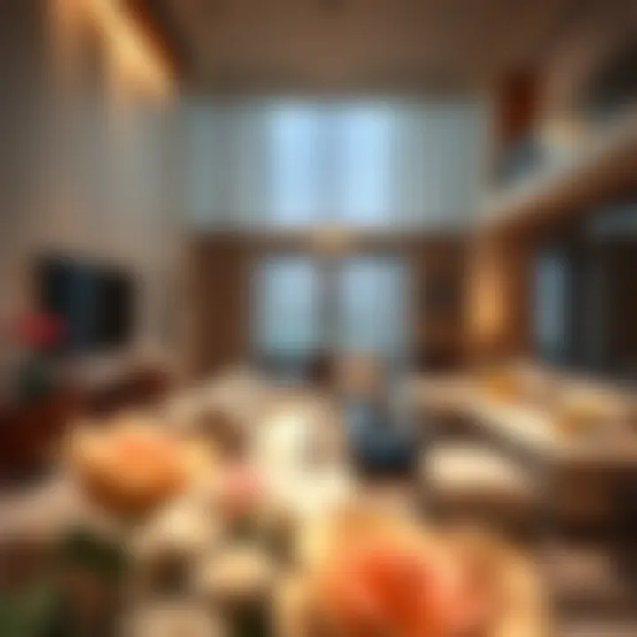 Elegant Living Spaces in Golden Sands Luxurious apartment interiors in Golden Sands