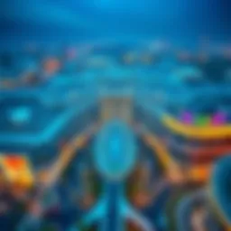 Aerial view of Grand City Mall Al Quoz