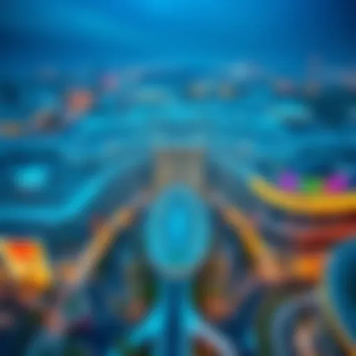 Aerial view of Grand City Mall Al Quoz