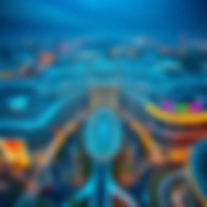 Aerial view of Grand City Mall Al Quoz