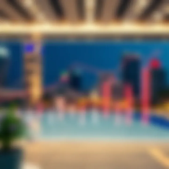 Market analysis graph depicting real estate trends in Dubai