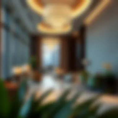 Elegant Interiors of HSBC Tower Interior design features of HSBC Tower