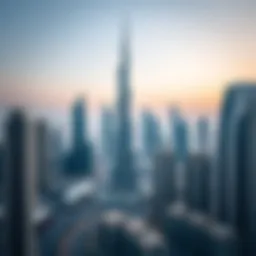 Stunning view of Dubai skyline showcasing investment opportunities