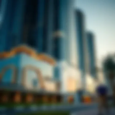 Stunning view of Jumeirah Business Center 5 showcasing its modern architectural design