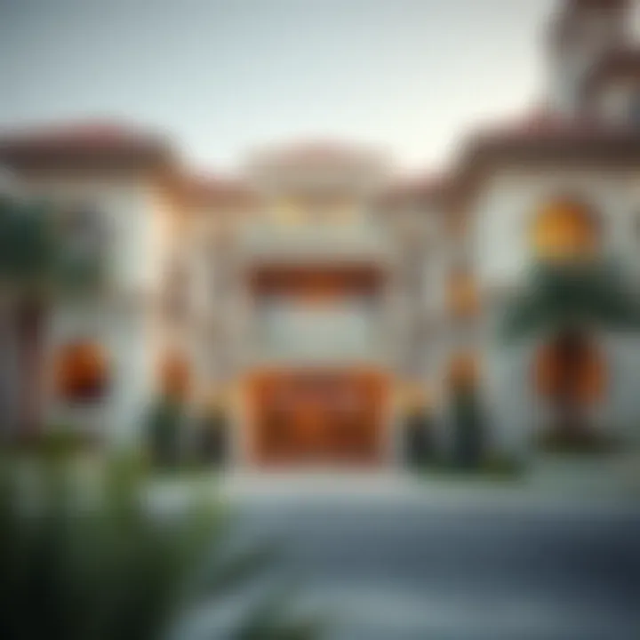 Stunning architectural design of a villa in Jumeirah Park