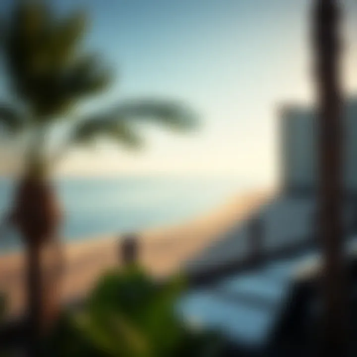 Serene Beachfront of JW Marriott Ras Al Khaimah View of the pristine beach adjacent to the JW Marriott Ras Al Khaimah