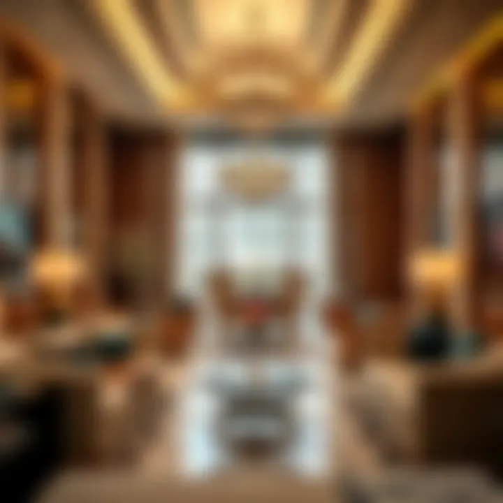 Elegant Interior Décor of JW Marriott Ras Al Khaimah Luxurious interior showcasing the elegance of JW Marriott Ras Al Khaimah