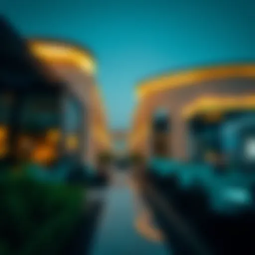 Architectural marvel of Last Exit Al Khawaneej