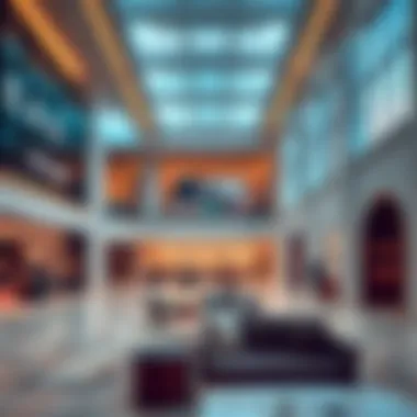 Commercial Offerings Inside the Lulu Building Interior layout highlighting commercial spaces within the Lulu Building