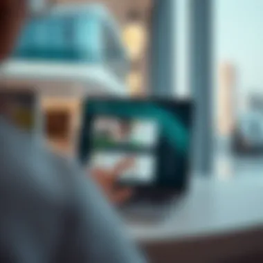 An online portal interface showcasing Mawaqif services