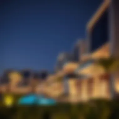 Luxurious residential properties in Meydan District One showcasing modern architecture