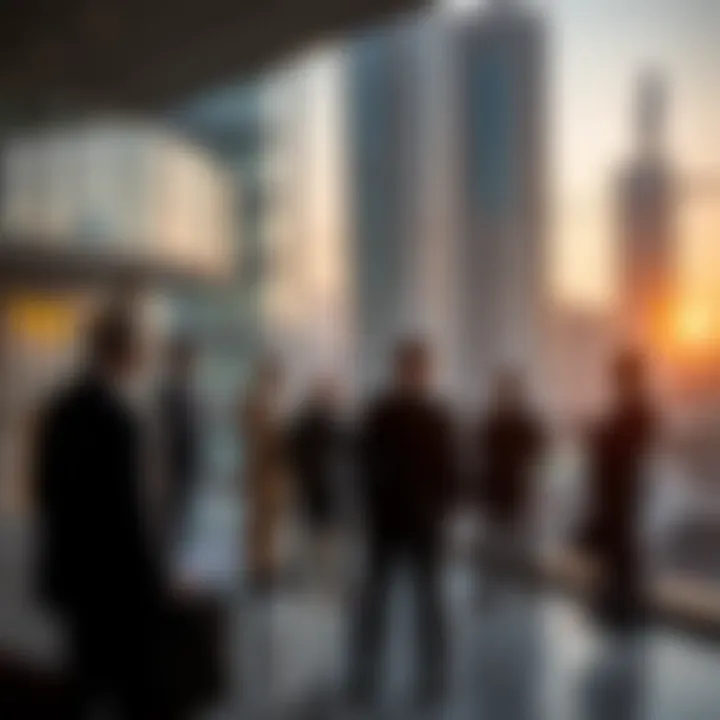 Investors examining the potential of the Nasir Building