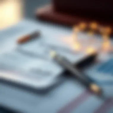 Legal Framework for Real Estate Transactions A legal document and a pen symbolizing property transactions in the UAE