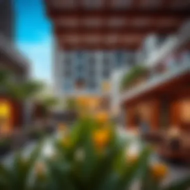 Vibrant community spaces within Noor Midtown