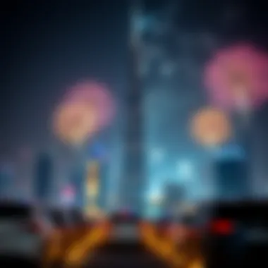 Notable Optimal Viewing Locations for Burj Khalifa Fireworks