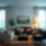 Elegant living room arrangement with inviting decor