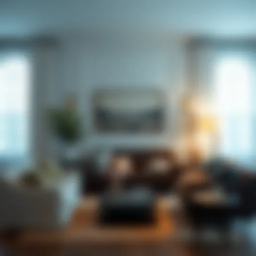 Elegant living room arrangement with inviting decor